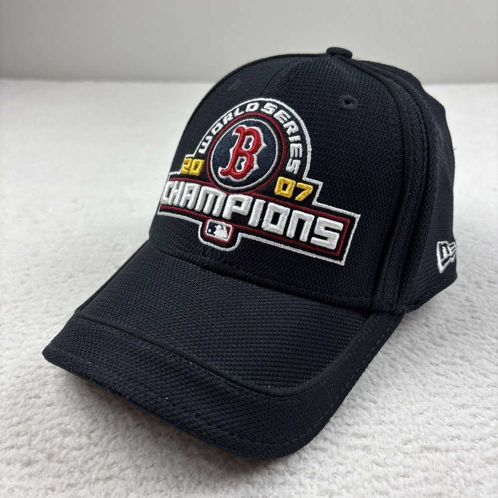 NEW BOSTON RED SOX x NEW ERA 2007 World Series Champions Hat Fitted Flex Fit MLB